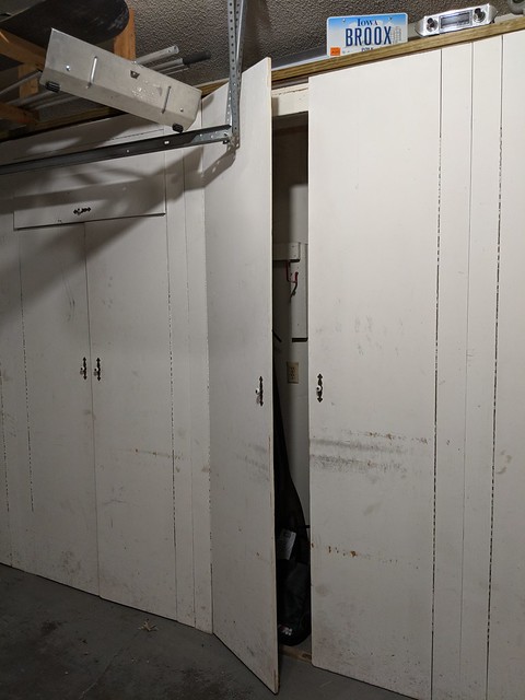 Some of the doors also hit the garage track when opened, which was kind of annoying.