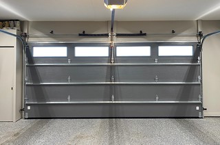 New garage door. More light!