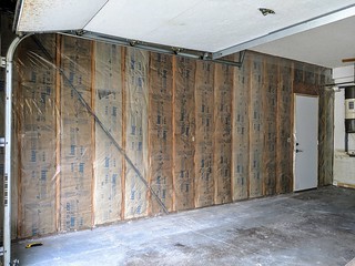 New insulation and vapor barrier: hung