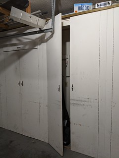 Some of the doors also hit the garage track when opened, which was kind of annoying.