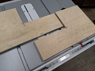 Building - Some poor labeling on the new set of steps that I decided to build