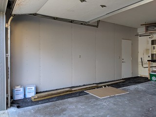Drywall: hung