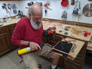 Jeff is always awesome to have around for plumbing and electrical