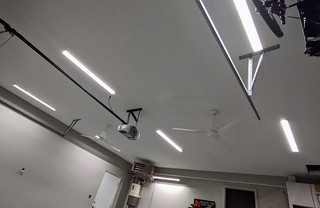 New lighting and fans: installed!