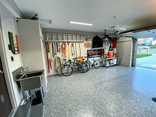 Garage: remodeled