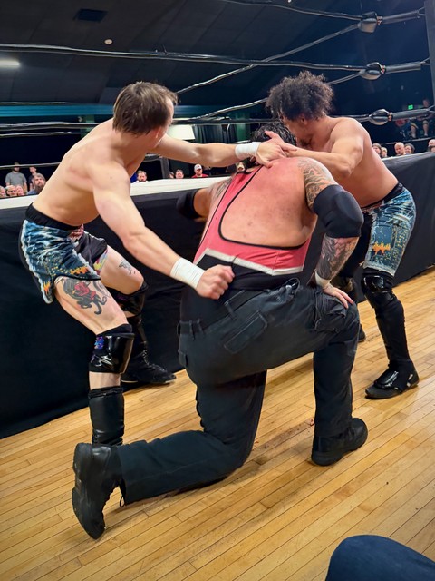 Bang and Matthews vs Bear Bronson
