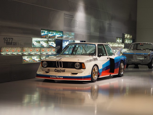 A pretty rad old BMW racer