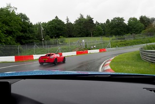 Roundin corners at the Nurburgring