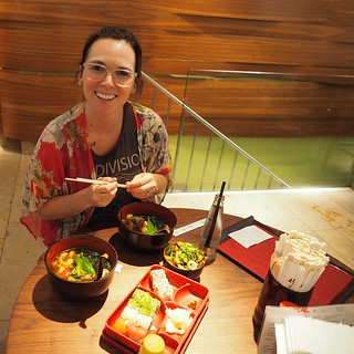 We found not sausages and pretzels and beer!