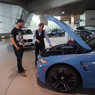 Getting shown the engine stuff