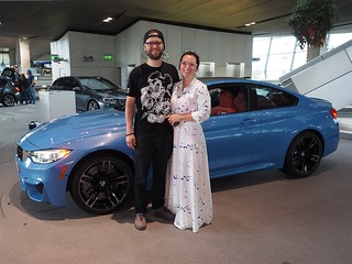 Me and Kari with the new ride