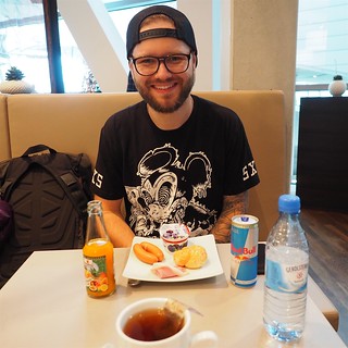 Killing time before my appointment at the BMW Welt