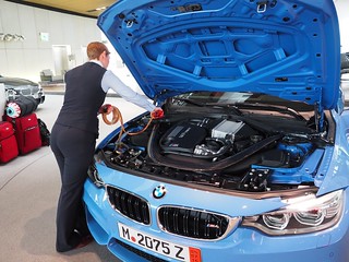 Gettin her first charge