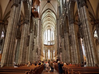 Inside the Cologne Cathedral