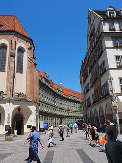Marienplatz streets