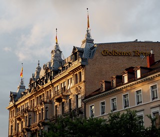 Sunset - Sun setting in Baden-Baden