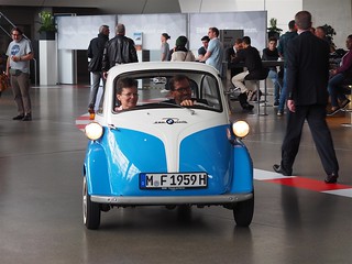 Baby BMW drivin around the welt