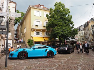 Some cars on the streets of Baden-Baden