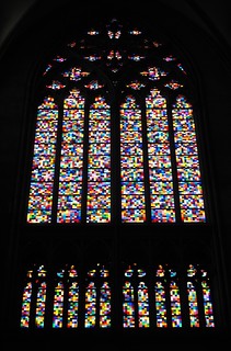 Art - Some rad pixelated stained glass in the cologne cathedral