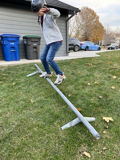 The turntables fell apart, hahah. Ian did not care