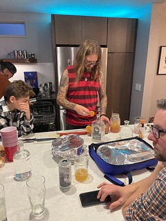 Drinks - Makin an old fashioned with the chicken cock