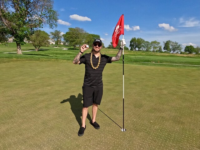 I’ve never putt on this green