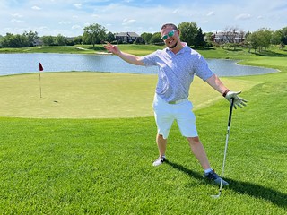 Ben McDougal - The birthday boy after one of his favorite holes