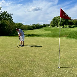 Ben McDougal - Ben dropped this putt for a birdie