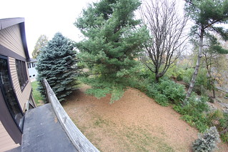 Looking southwest from the deck