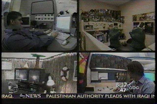 Kevin in the upper left and me in the lower right