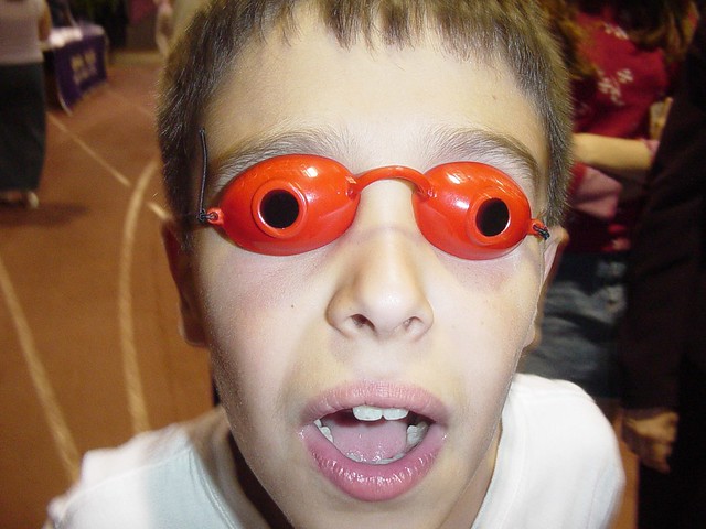Erich and some sweet goggles