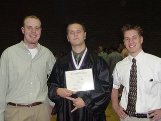 Cornell College - Burke, Me, and Aaron