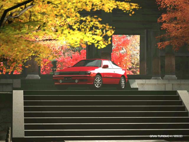 An 86 Celica (just like my second car an 87 GT-S)