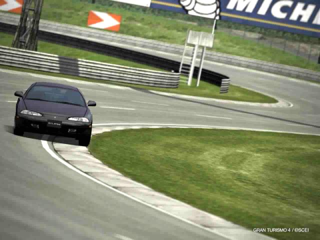 95 Mitsubishi Eclipse (screenshot from saved replay)