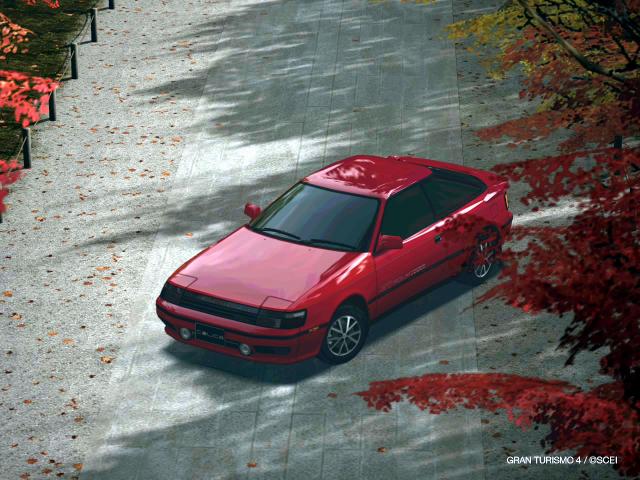 An 86 Celica (just like my second car an 87 GT-S)