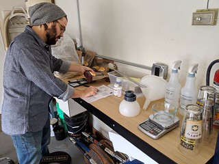 Homebrew - Mason reviewin the recipe