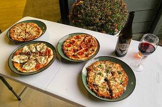 pizza - A few homemade pizza pies