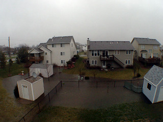 Weather - My flooded backyard