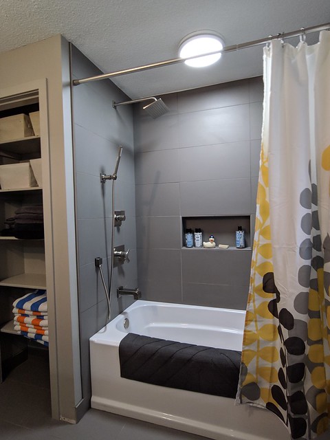 Shower is ready for use