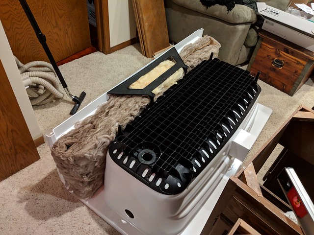 More tub insulation... This should retain heat better, right?