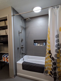 Shower is ready for use