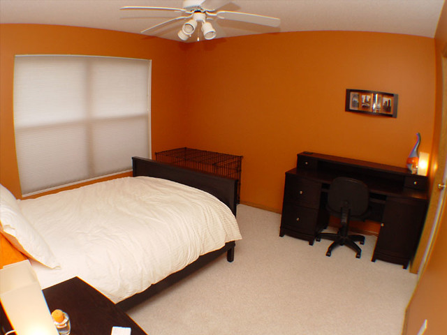 Guest Bedroom With New Paint and Furniture