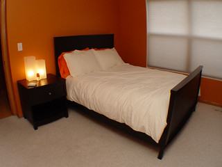 House - New Bed and Night Stand
