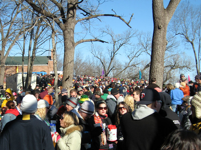 Bock fest crowd