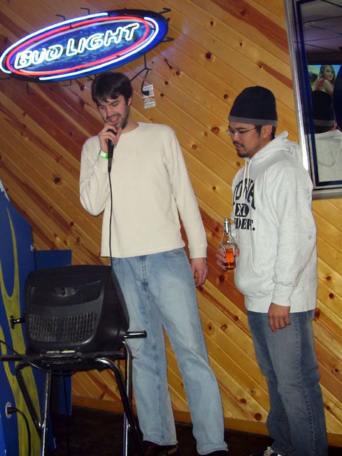 Josh singing the gambler