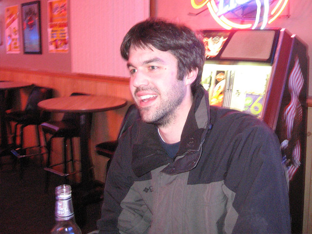 Josh at the Wabasso bar