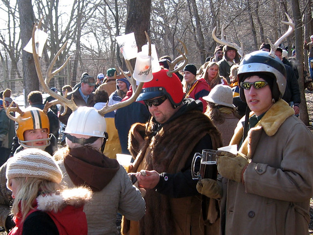 Antler helmets @ Bockfest