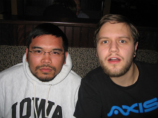 Nathan D - Hair parted on the side and sweet beards