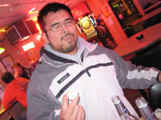 Nathan D - Nathan trying a pickled egg