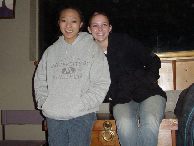 Mira and her equistrian friend